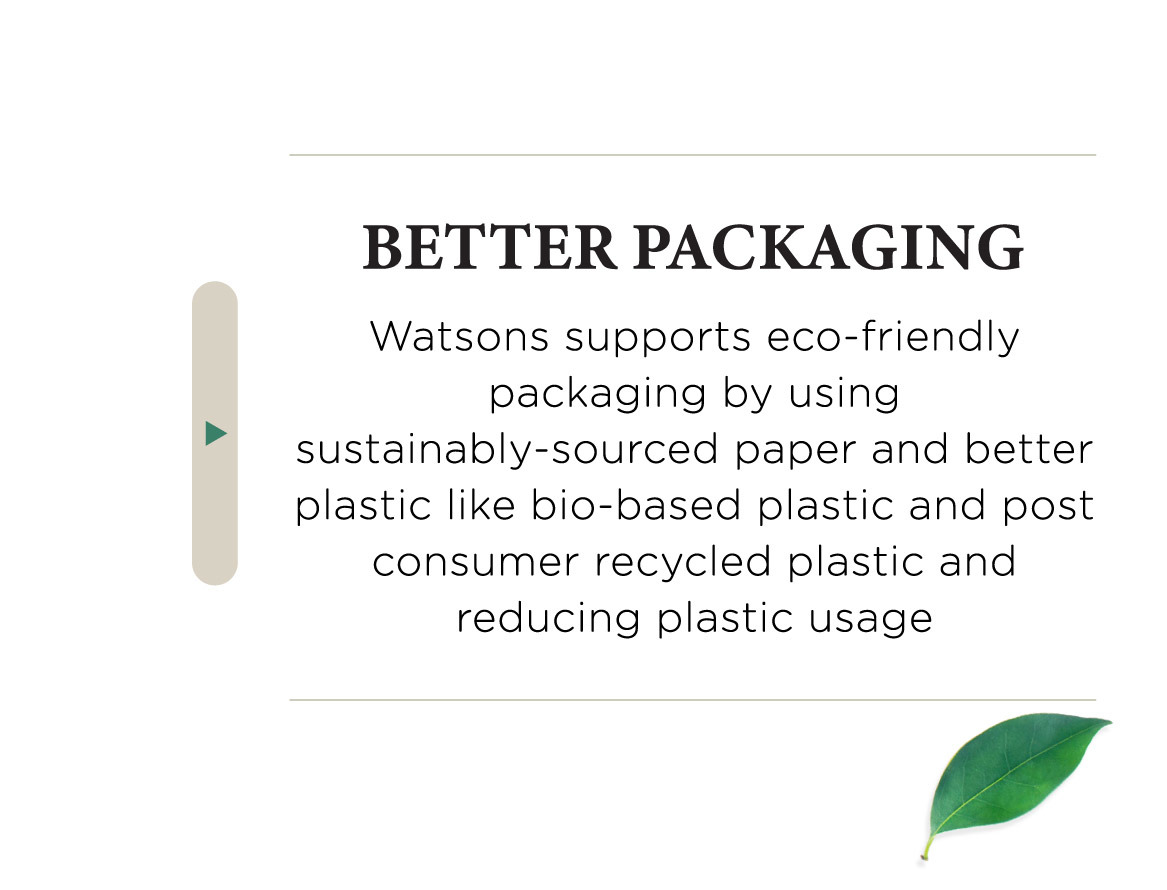 Watsons Sustainable Choices